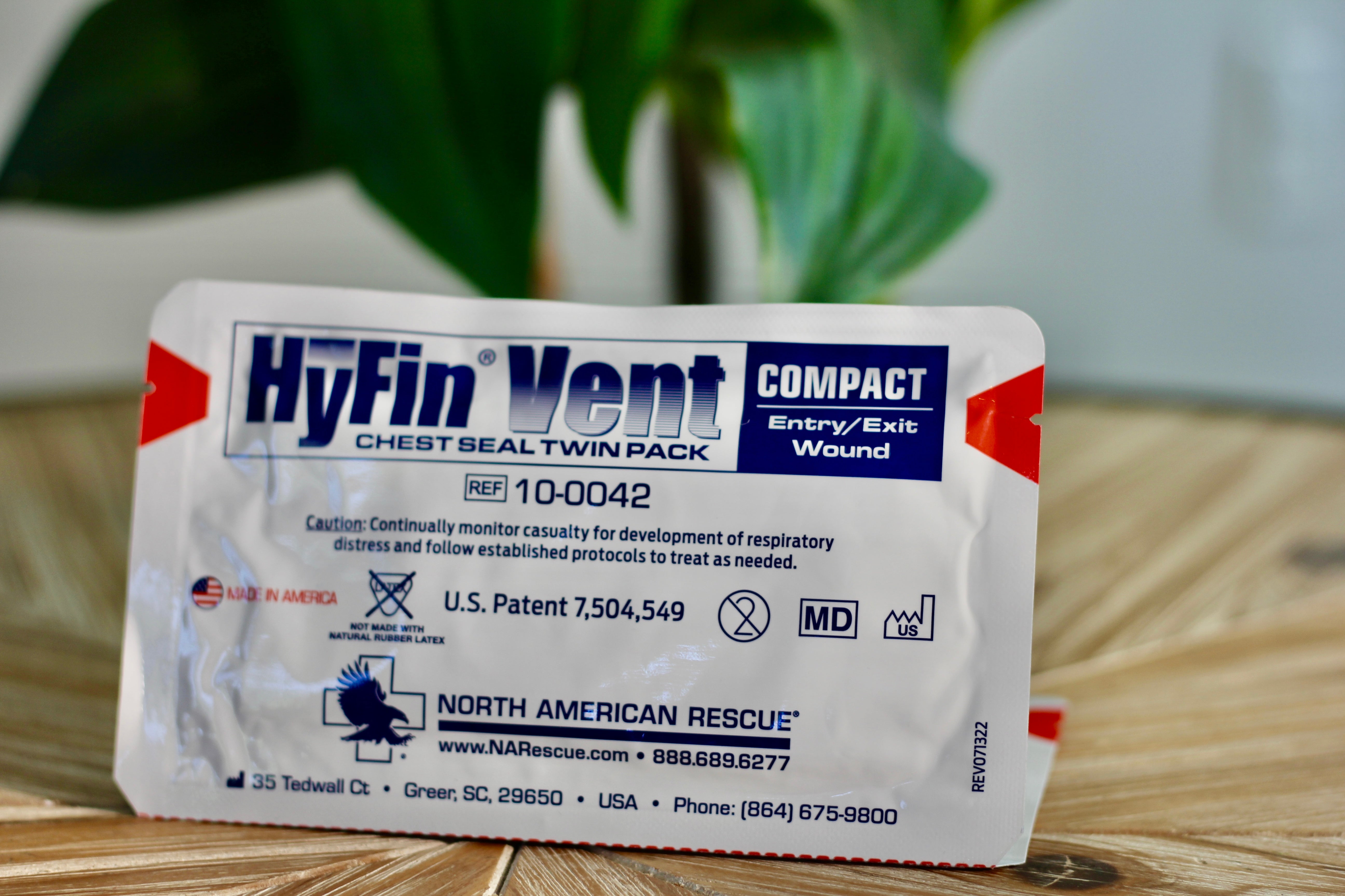 Hyfin Chest Seal - Twin PACK