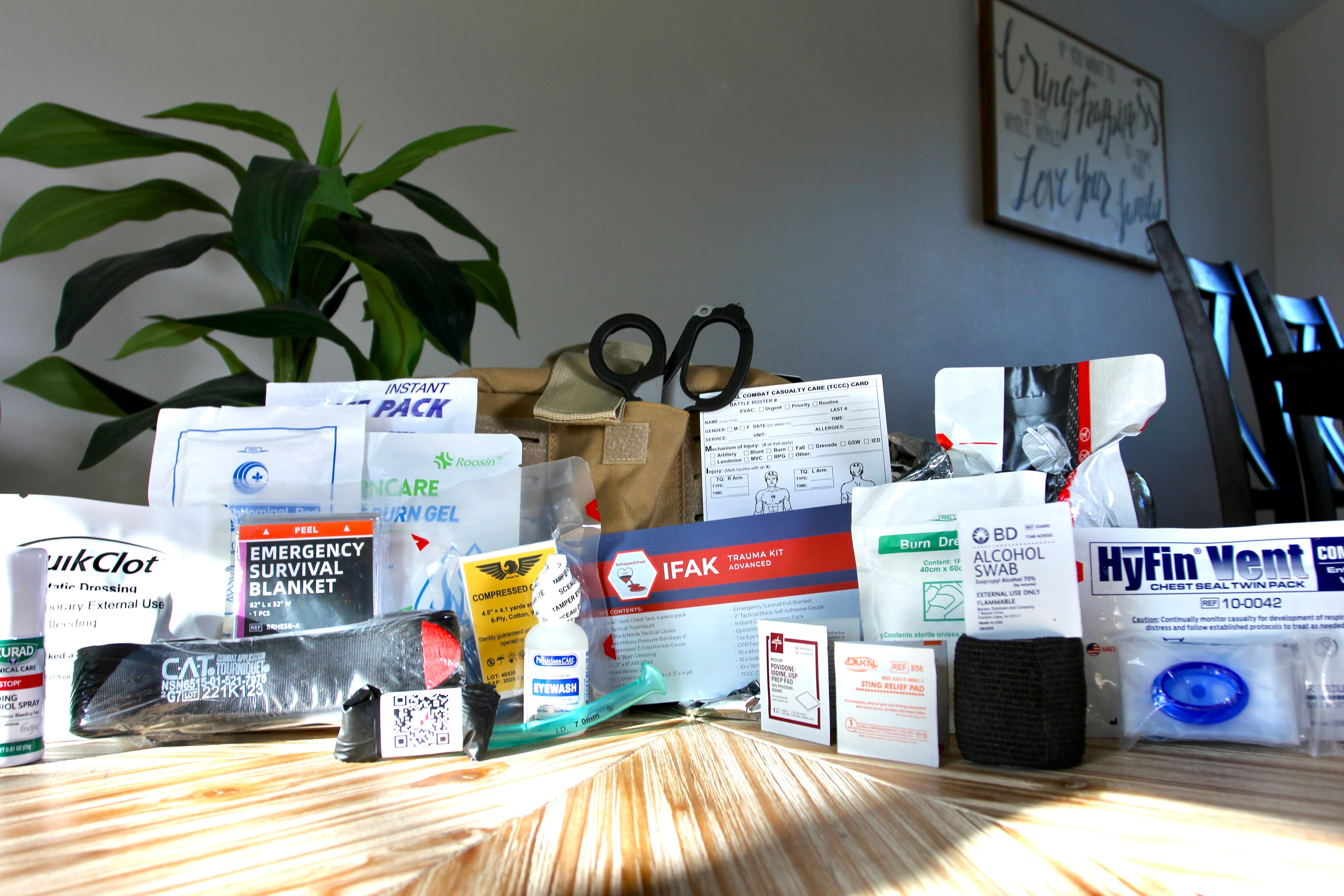 Police2Bag with Trauma Supplies x 19