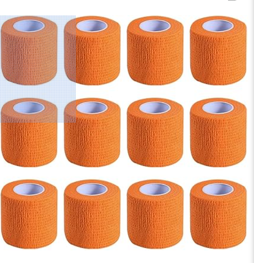 Self-Adherent Elastic Bandage Wrap – 1-Inch and 2-Inch Variants