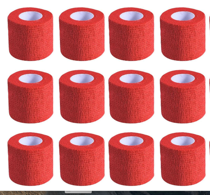 Self-Adherent Elastic Bandage Wrap – 1-Inch and 2-Inch Variants