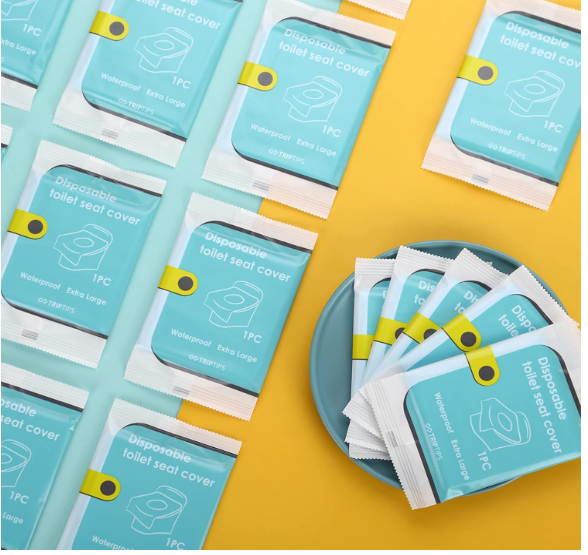 TRIPTIPS Toilet Seat Covers Disposable Travel