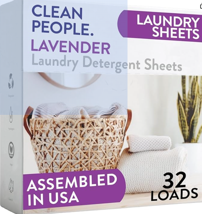 Clean People Laundry Detergent Sheets