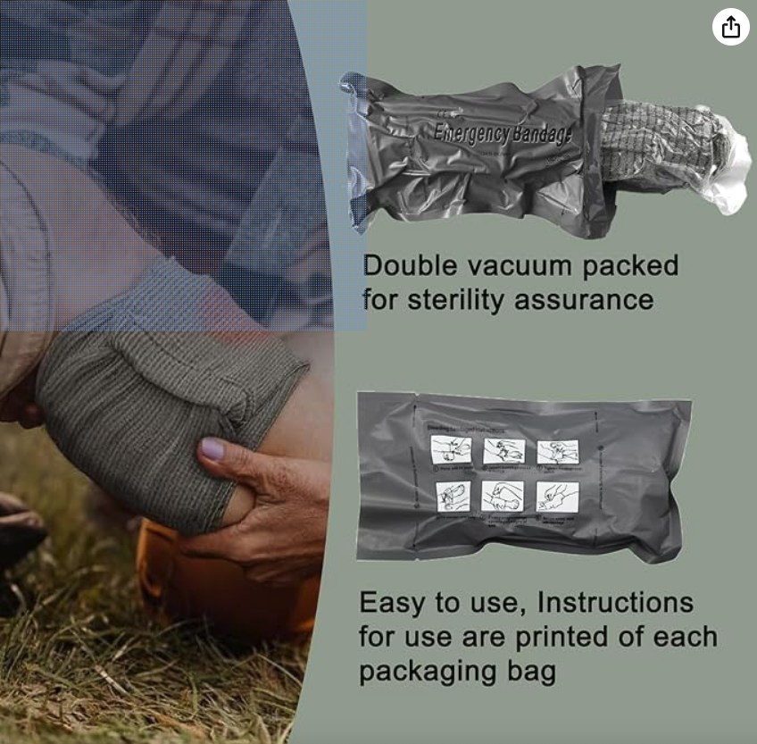 4-Inch Trauma Dressing: Your Essential Lifesaver on the Go