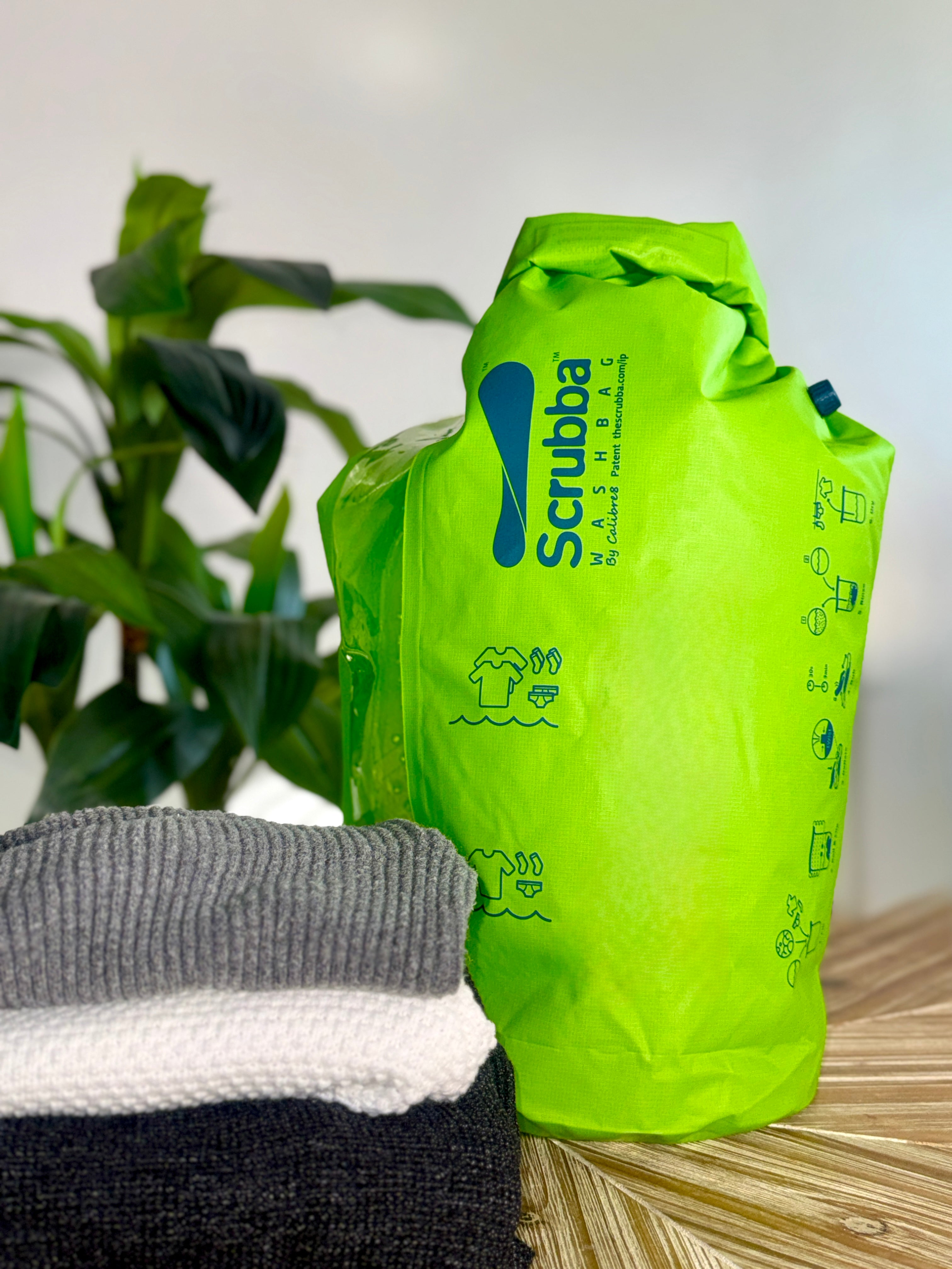 Scrubba Wash Bag, The World’s Smallest Portable Washing Machine