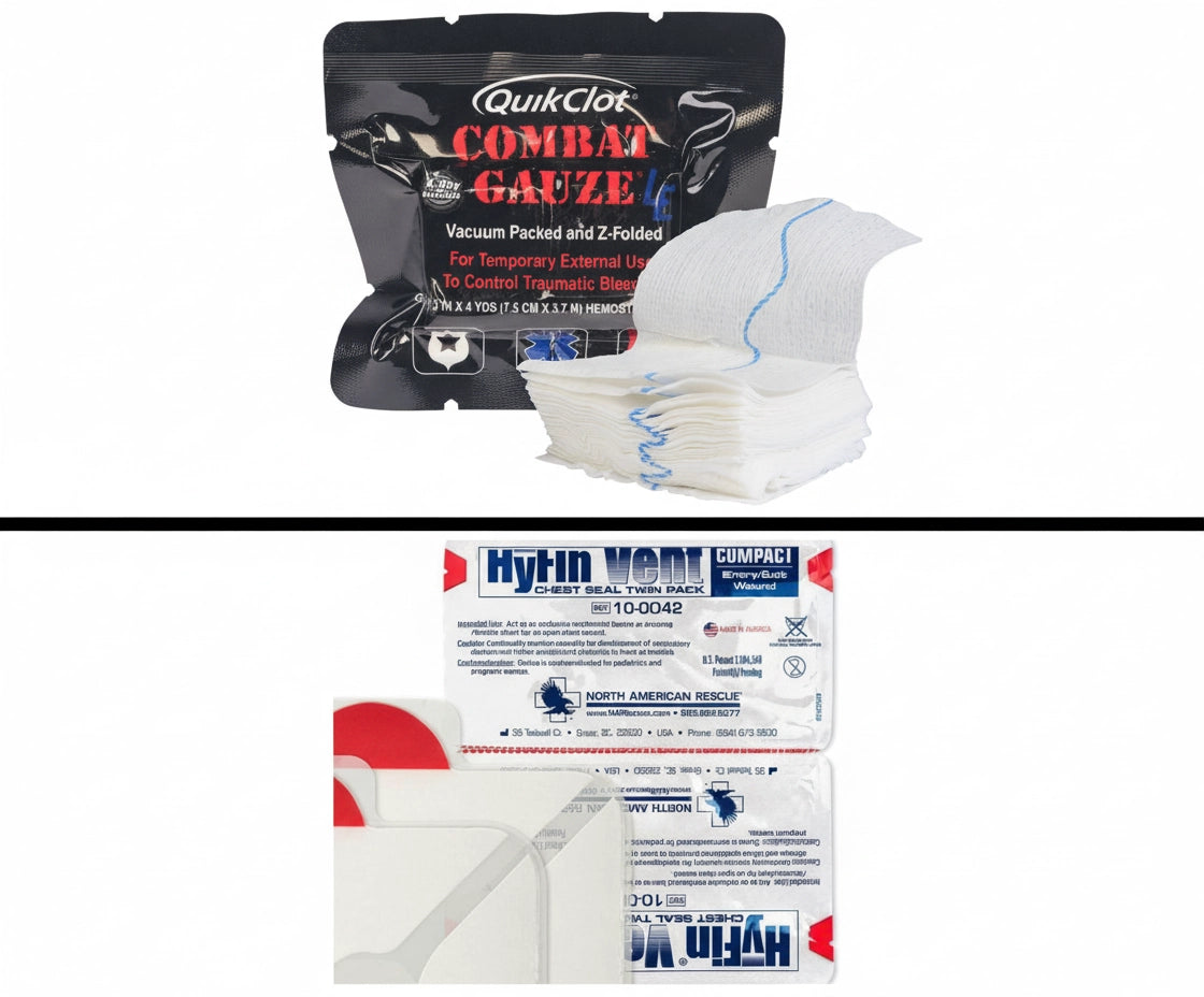 Life-Saving Bleeding Control Station | 8 Complete Kits + QuikLitter™